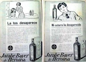 Drogas para mayores, fármacos para nuestros hijos 2 Heroína Bayer