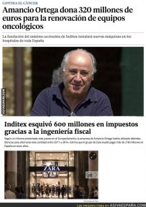 Zara impuestos
