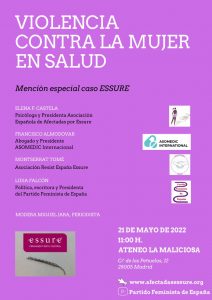 Nos han censurado el acto de Madrid sobre el Caso Essure 2 Essure cartel